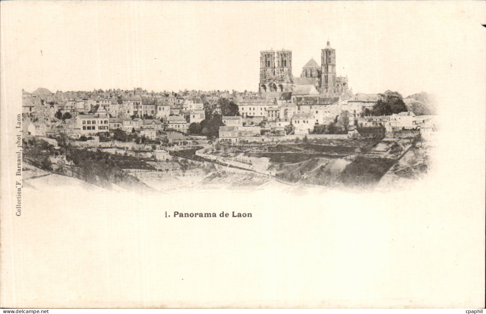 Laon - Panorama - CPA