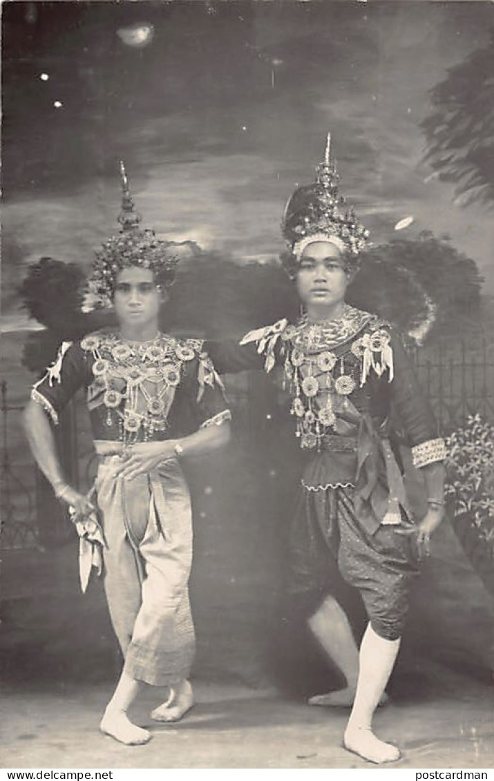 Laos - Comédien et danseur - CARTE PHOTO - Ed. inconnu