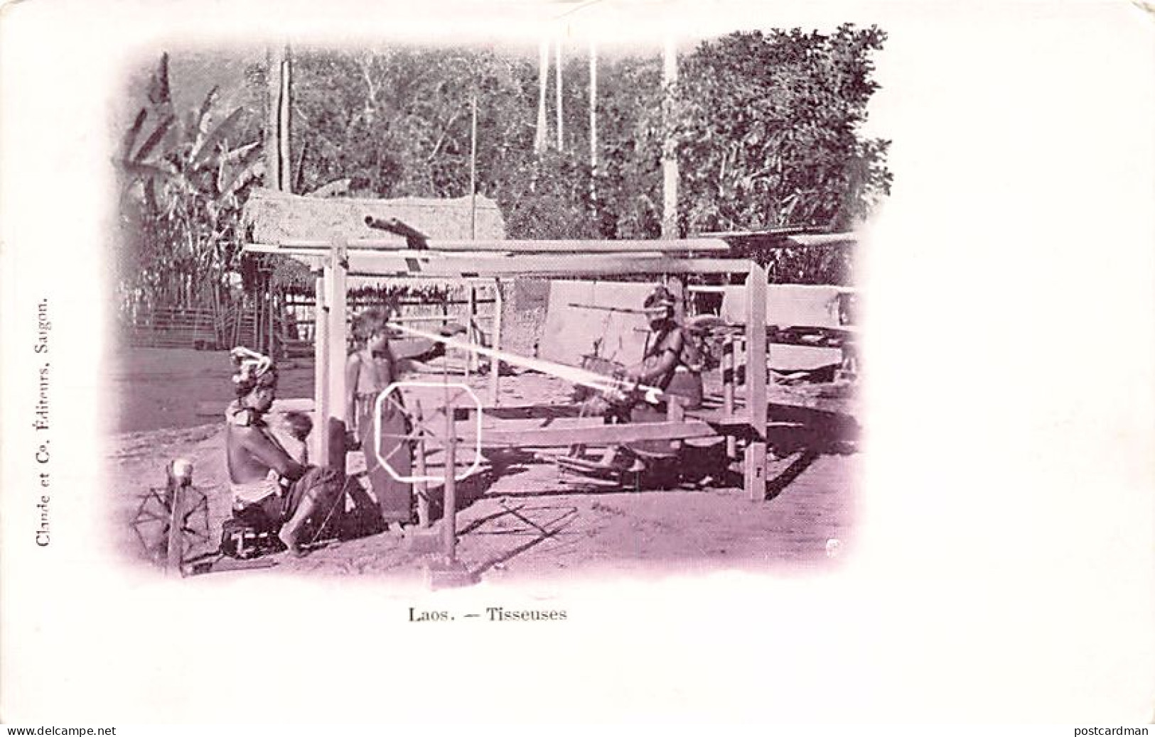 Laos - Tisseuses - Ed. Claude & Cie