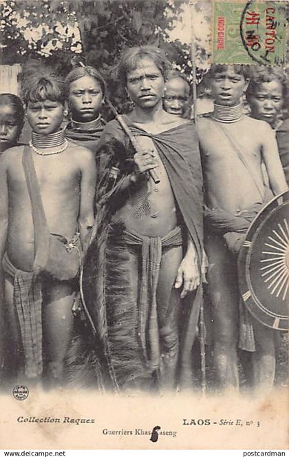 Laos - Guerriers Khas-Kaseng - Ed. Collection Raquez - -