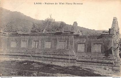 Laos - Ruines de Wat Pou Bassax - Ed. Houel