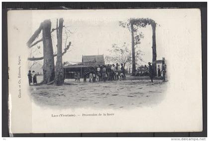 Laos - Vientiane - Procession de la Fusée
