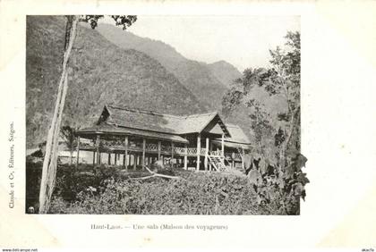 PC LAOS, INDOCHINA, HAUT LAOS, UNE SALA, (b23464)