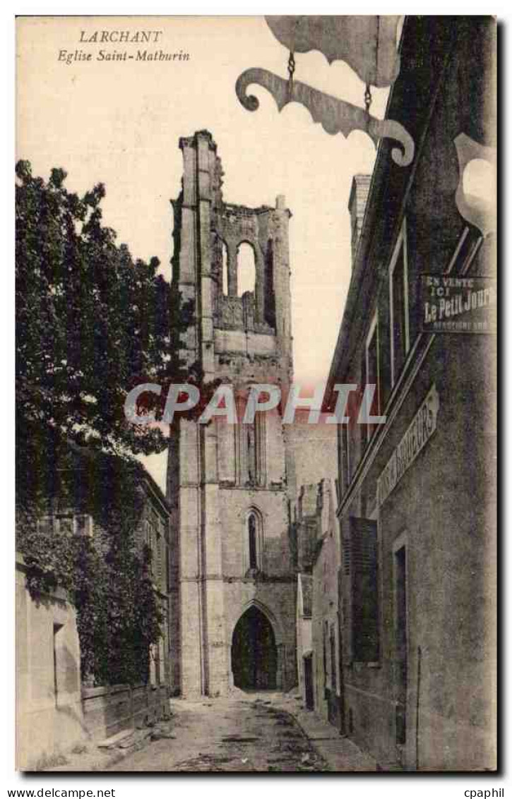 Larchant - Eglise Saint Matburin - CPA