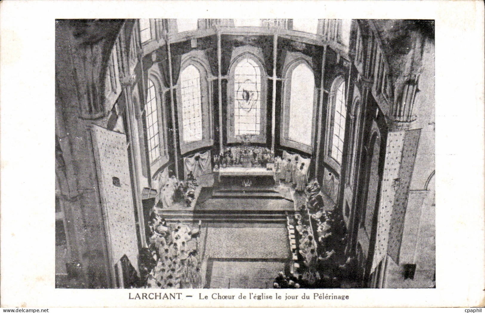 Larchant - Le Choeur de l Eglise - CPA
