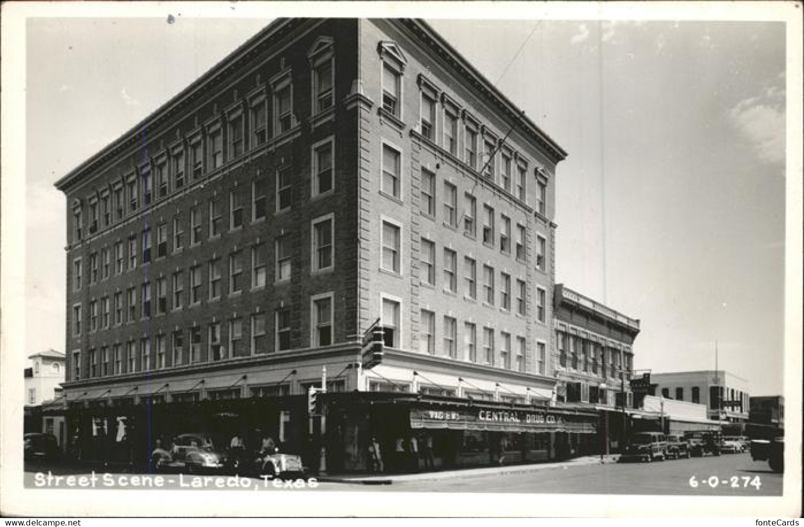 Laredo Texas Street Scene Autos
