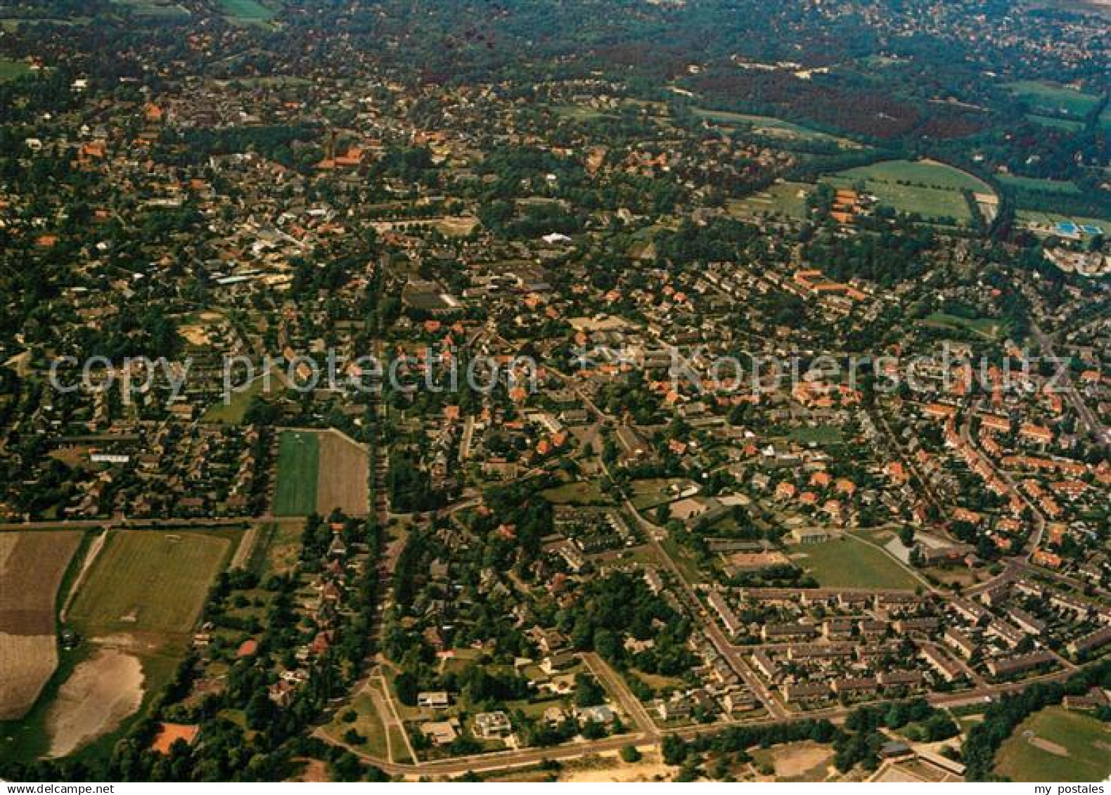 Laren Gelderland Fliegeraufnahme