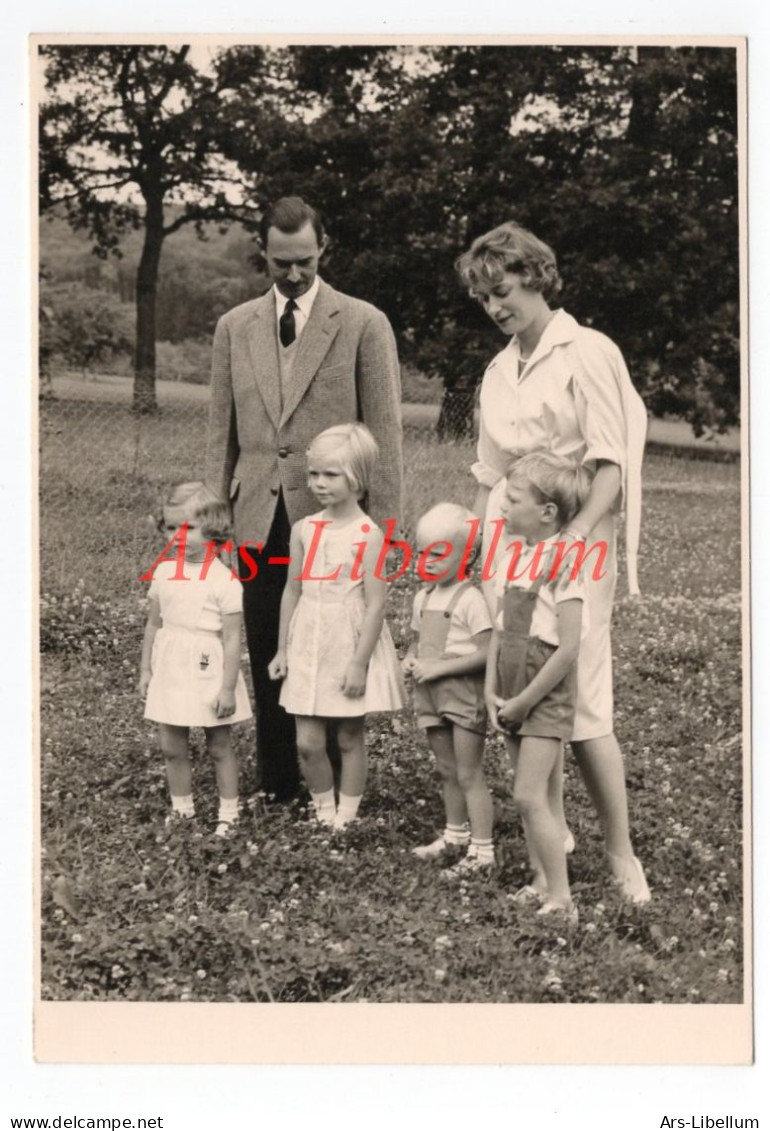 Large postcard / ROYALTY / famille grand-ducale luxembourgeoise / luxemburgische Monarchie / Tony Krier / unused