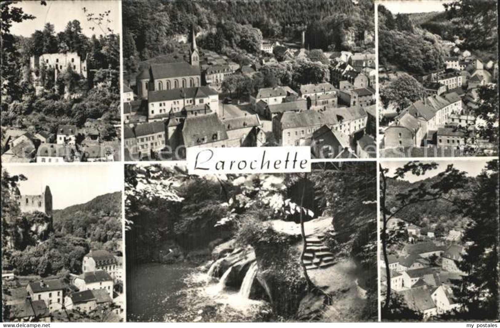 Larochette Luxembourg Fliegeraufnahme