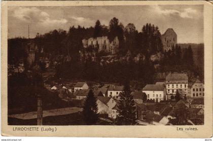 CPA AK Larochette Les ruines LUXEMBURG (803887)