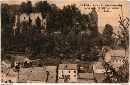 CPA Carte Postale  Luxembourg  Larochette   Ruines du Château 1925 VM97428