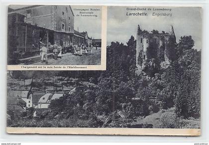 Luxembourg - LAROCHETTE - Engelsburg - Champagne Mercier - Cahrgement sur la voie ferrée de l'Etablissement - Ed. Charle
