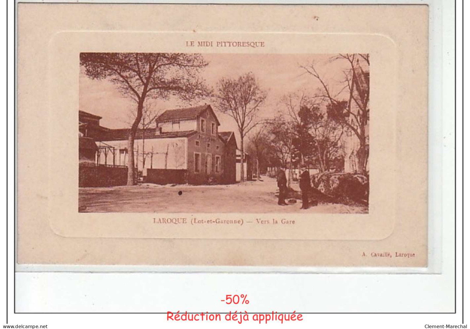 LAROQUE - Vers la Gare - très bon état