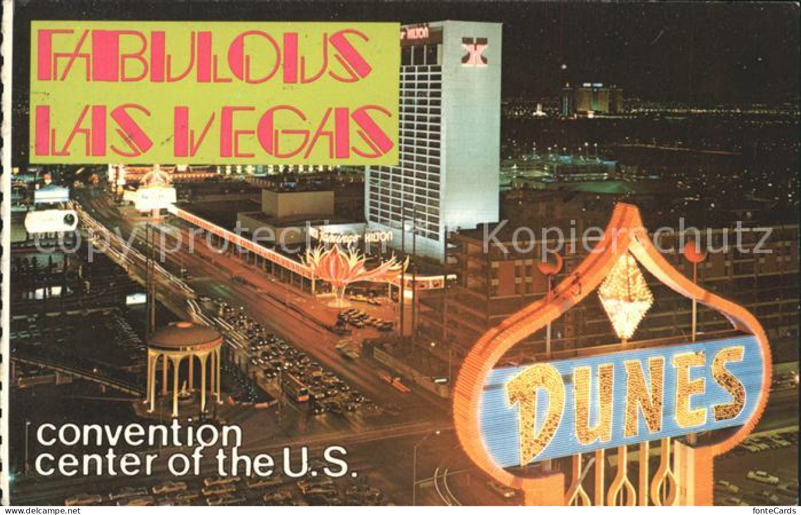 Las Vegas Nevada The Flamingo Hilton Las Vegas Strip
