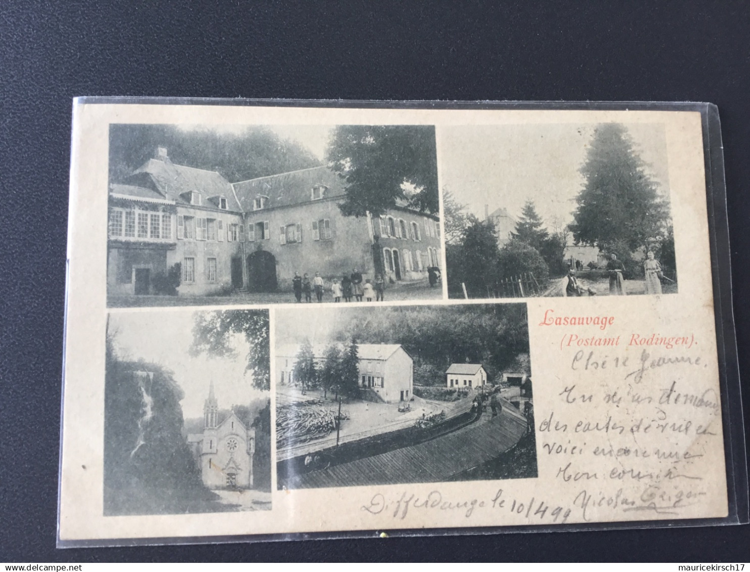 Lasauvage Rodange 1899