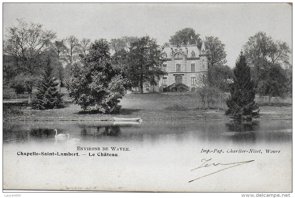 LASNE. CHAPELLE-SAINT-LAMBERT.  LE CHATEAU.