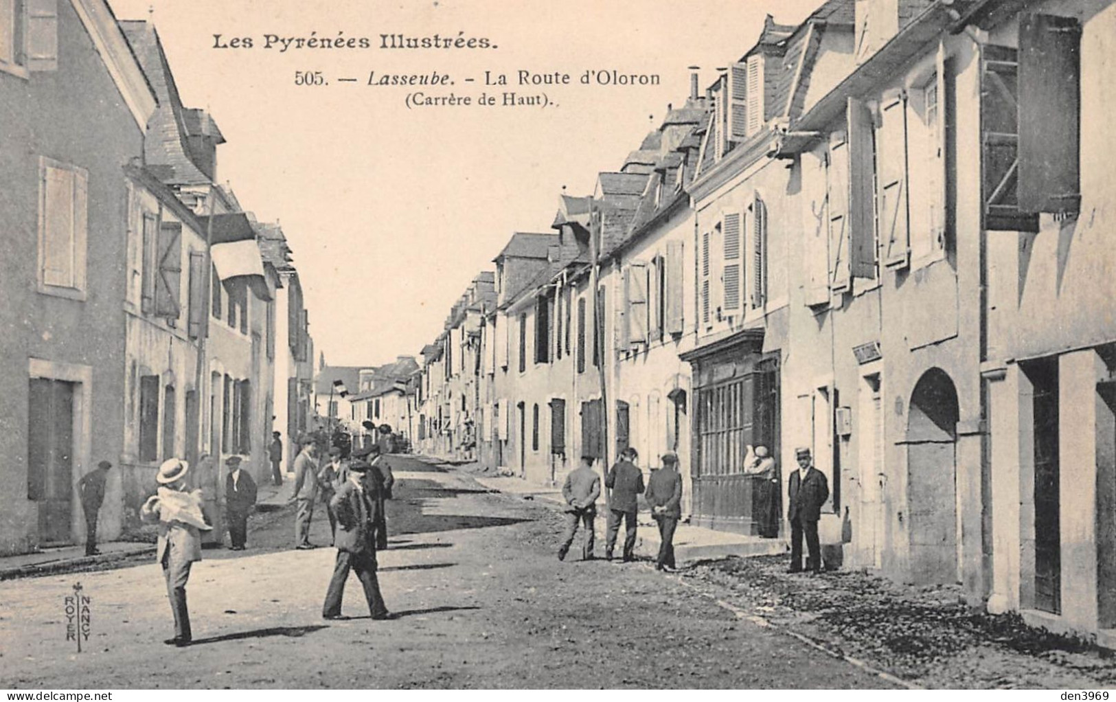 LASSEUBE (Pyrénées-Atlantiques) - La Route d'Oloron (Carrère de Haut) - Pub Chicorée A la Ménagère