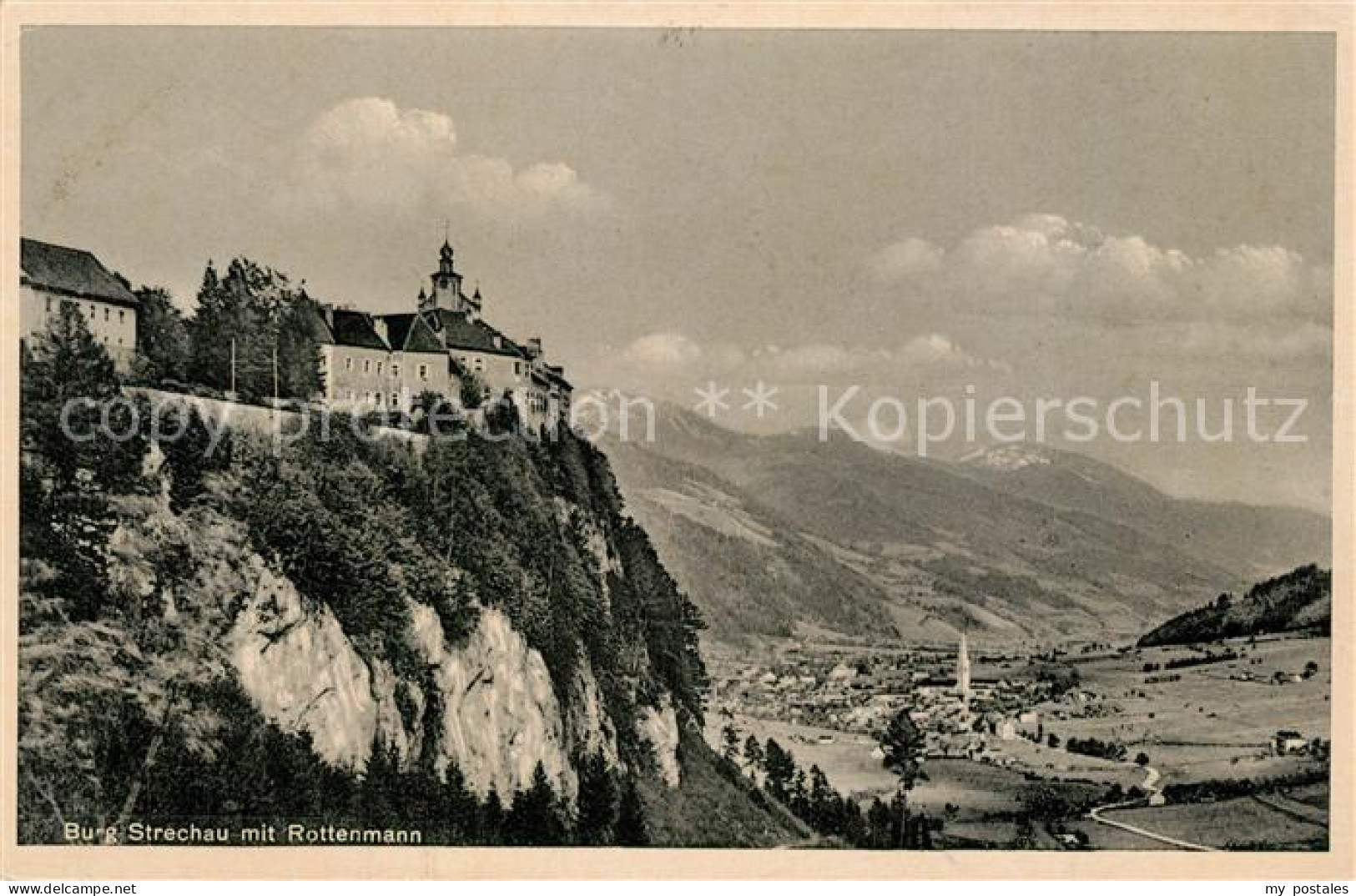 Lassing Burg Strechau mit Rottenmann