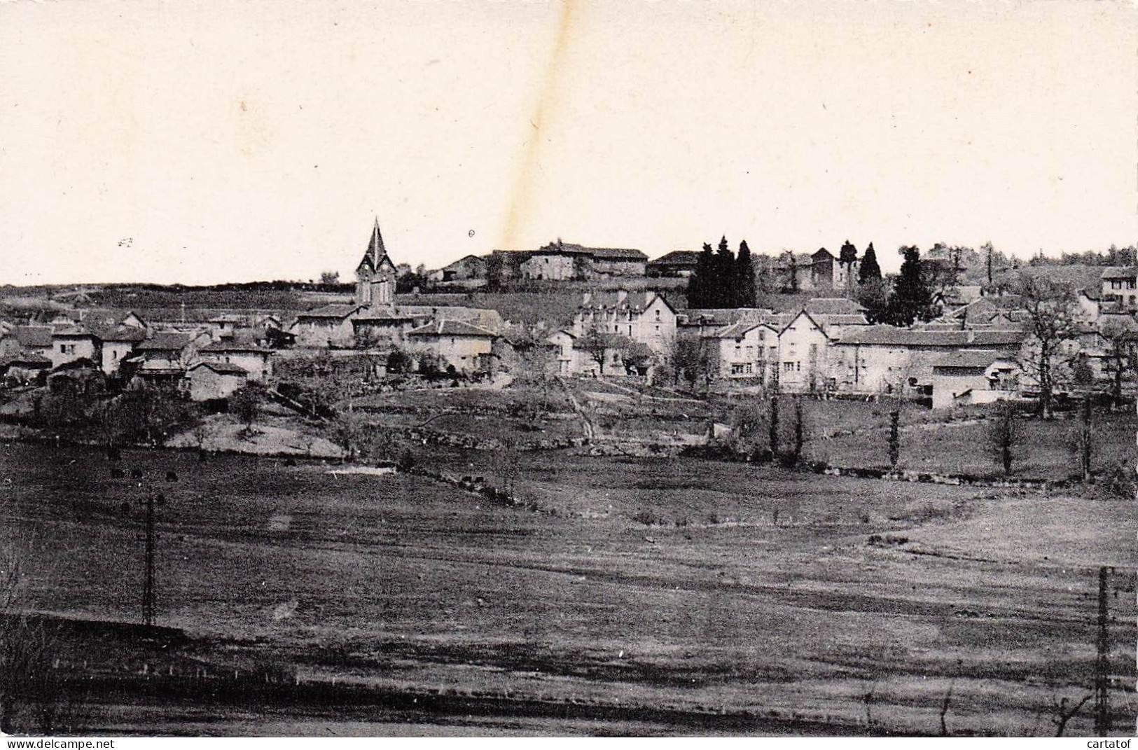 LATRONQUIERE . Vue générale Sud