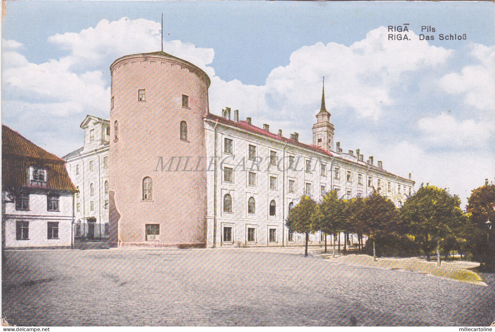 LATVIA - Riga, Pils, Postcard