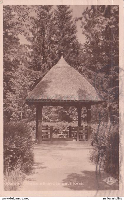 LATVIA - Kemeri, Meza saravota paviljons, Postcard 1940