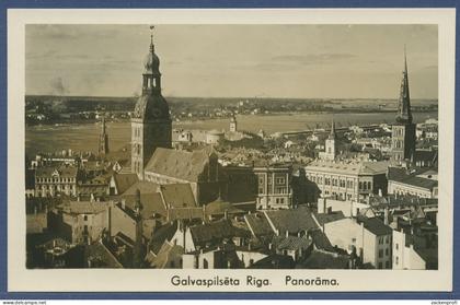 Riga Blick über die Altstadt und die Düna, ungebraucht (AK5023)