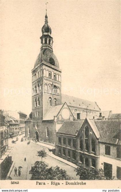 Riga Lettland Domkirche