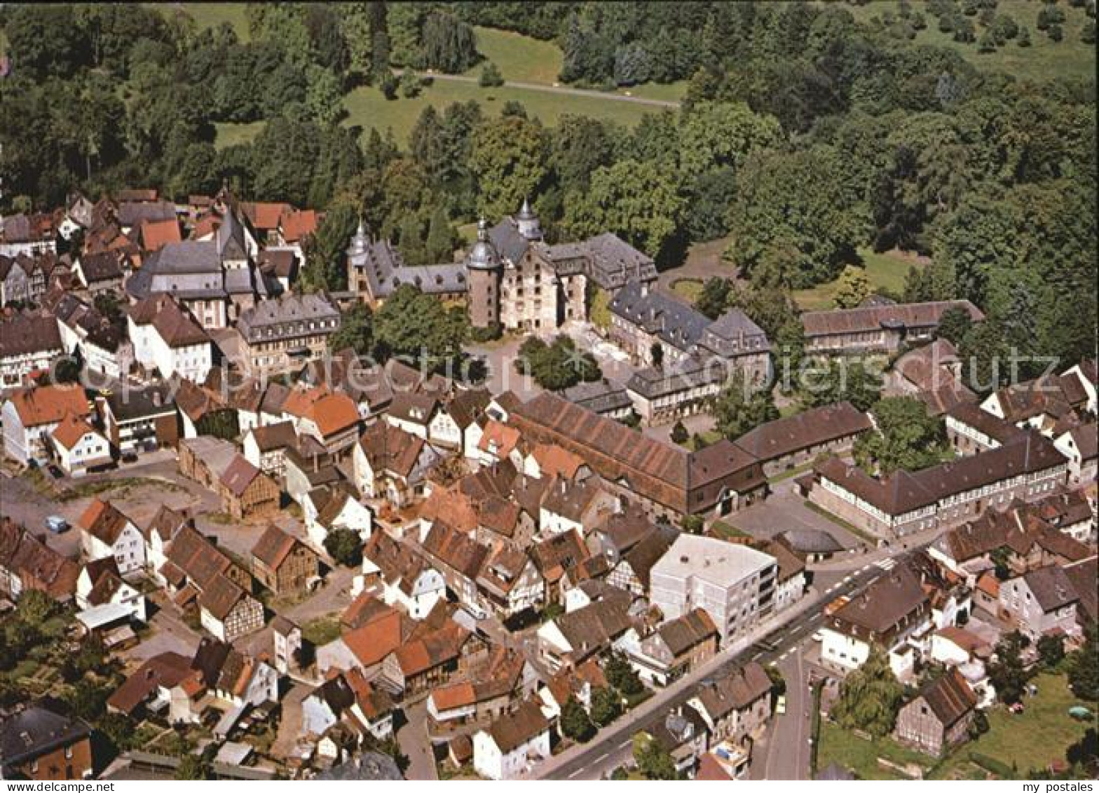 Laubach Hessen Fliegeraufnahme
