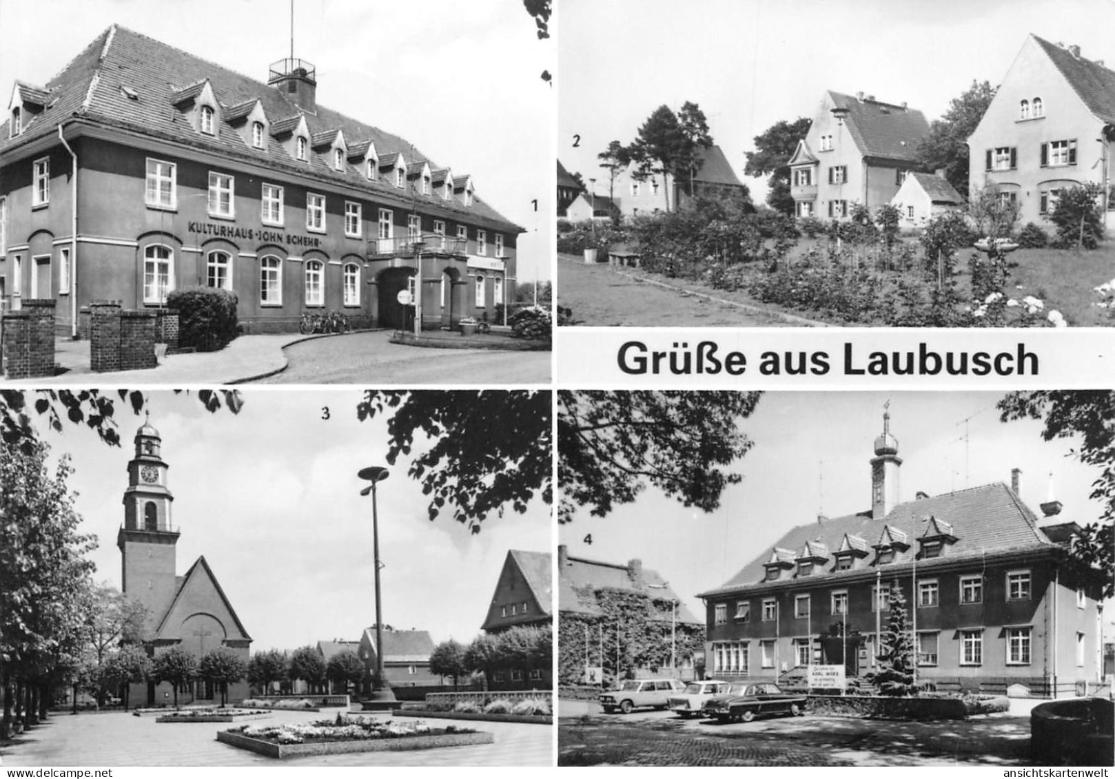 Laubusch Mehrbildkarte gl #188.213