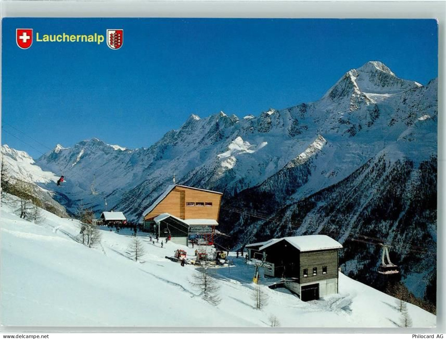 Lauchernalp - Wiler Lötschental Lötschenlücke Bietschhorn Winter - 40161241