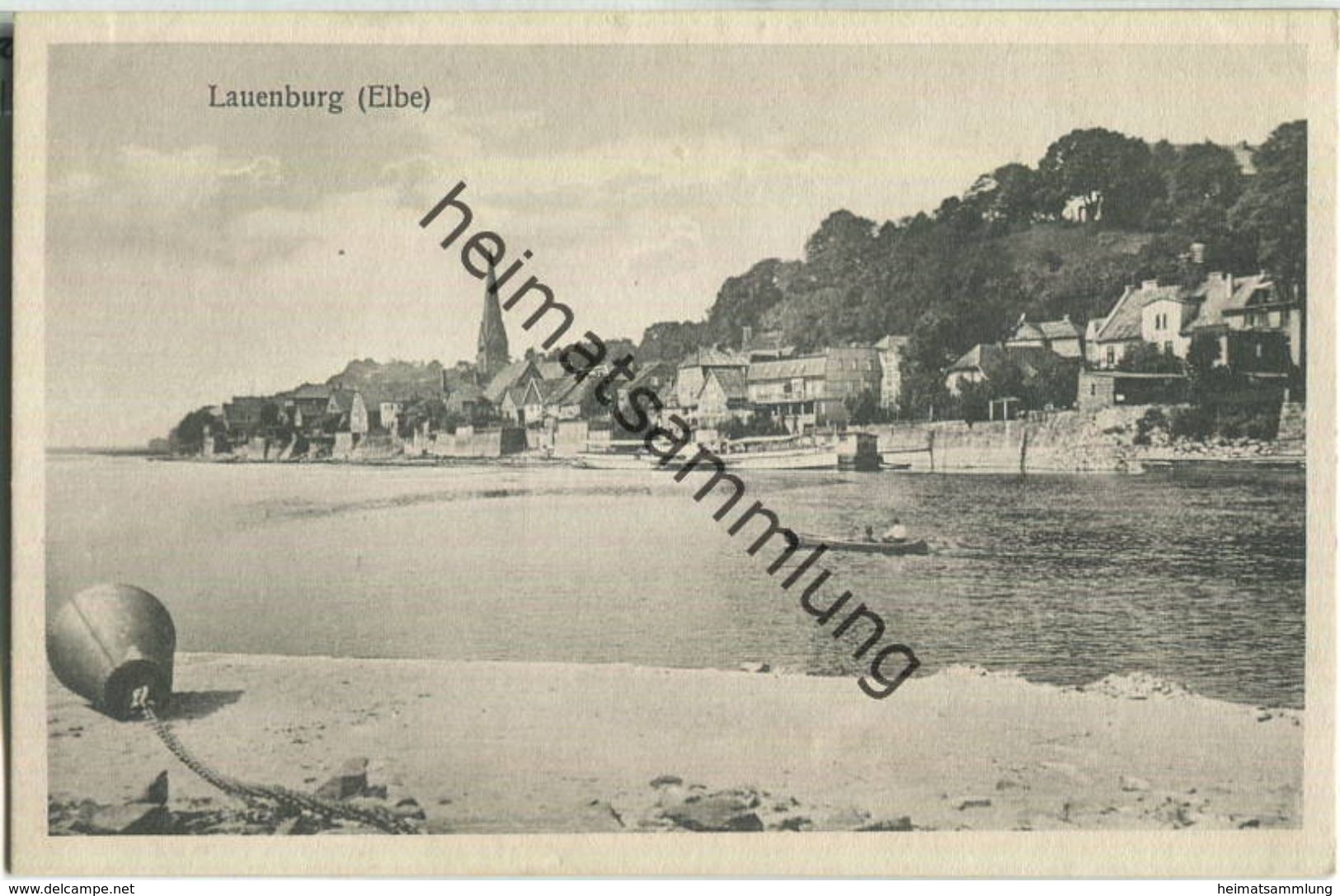 Lauenburg (Elbe) - Gesamtansicht 20er Jahre