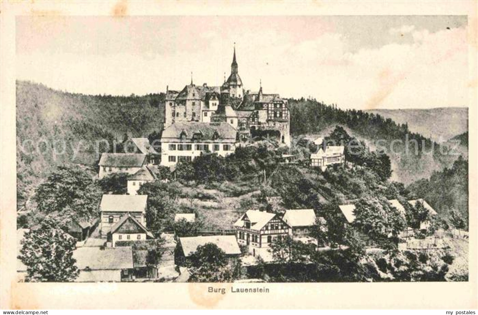 Lauenstein Oberfranken Burg Lauenstein