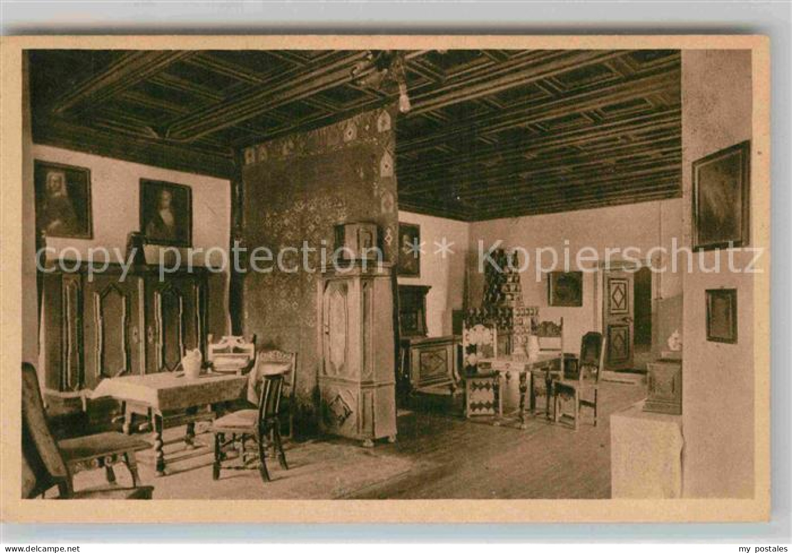 Lauenstein Oberfranken Burg Lauenstein Askanierzimmer