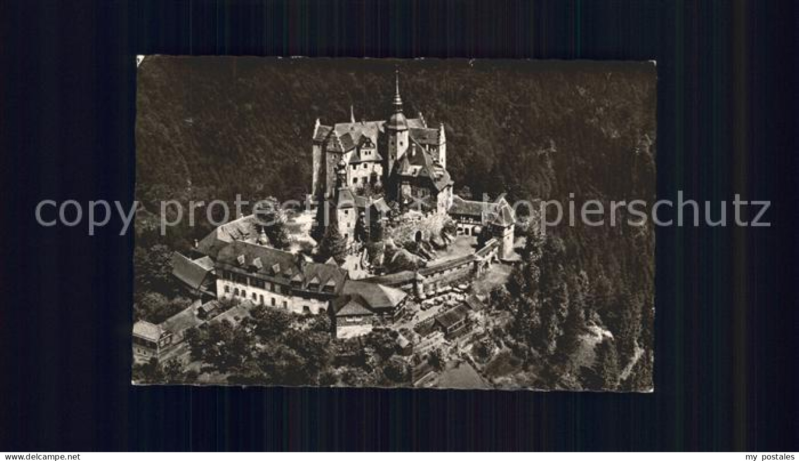 Lauenstein Oberfranken Burg Lauenstein Fliegeraufnahme