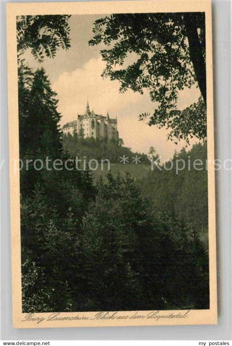 Lauenstein Oberfranken Burg Lauenstein Loquitztal