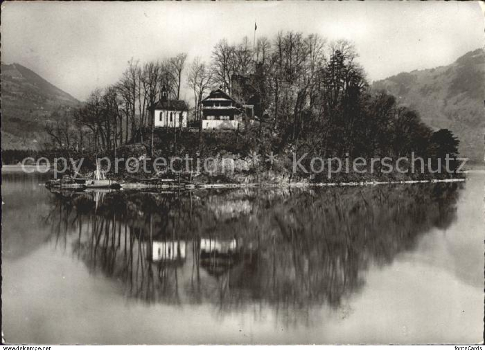 Lauerz Insel Schwanau Historisches Restaurant