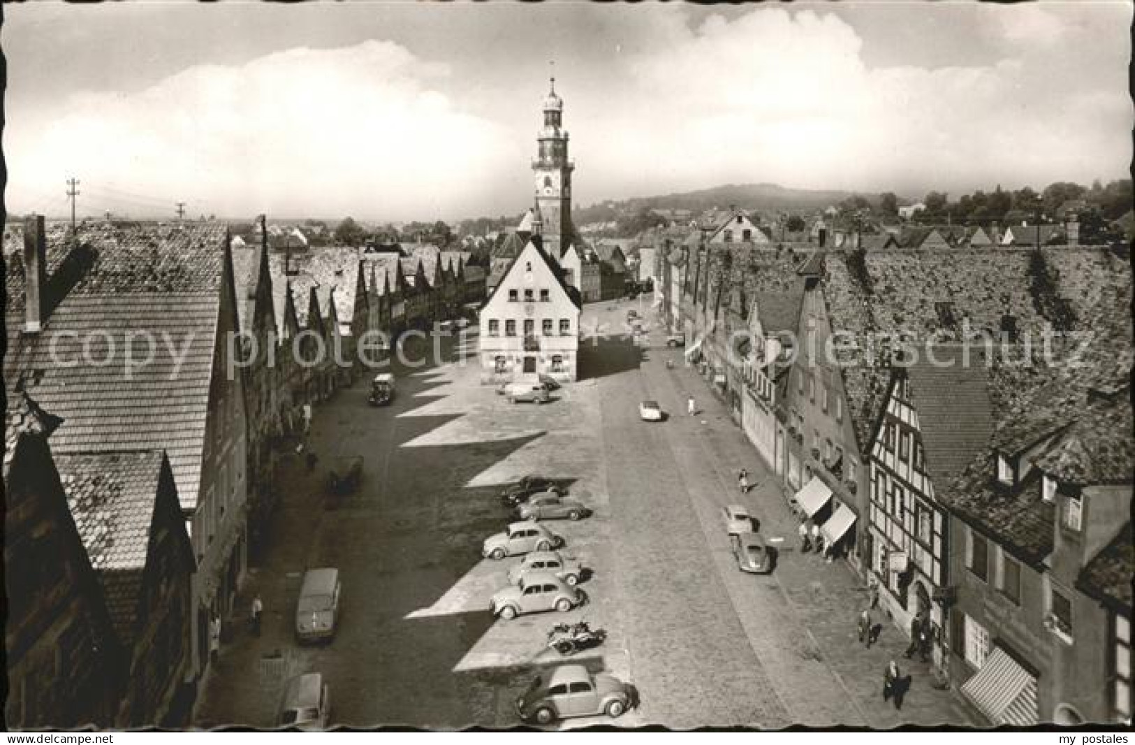 Lauf Pegnitz Marktplatz Autos
