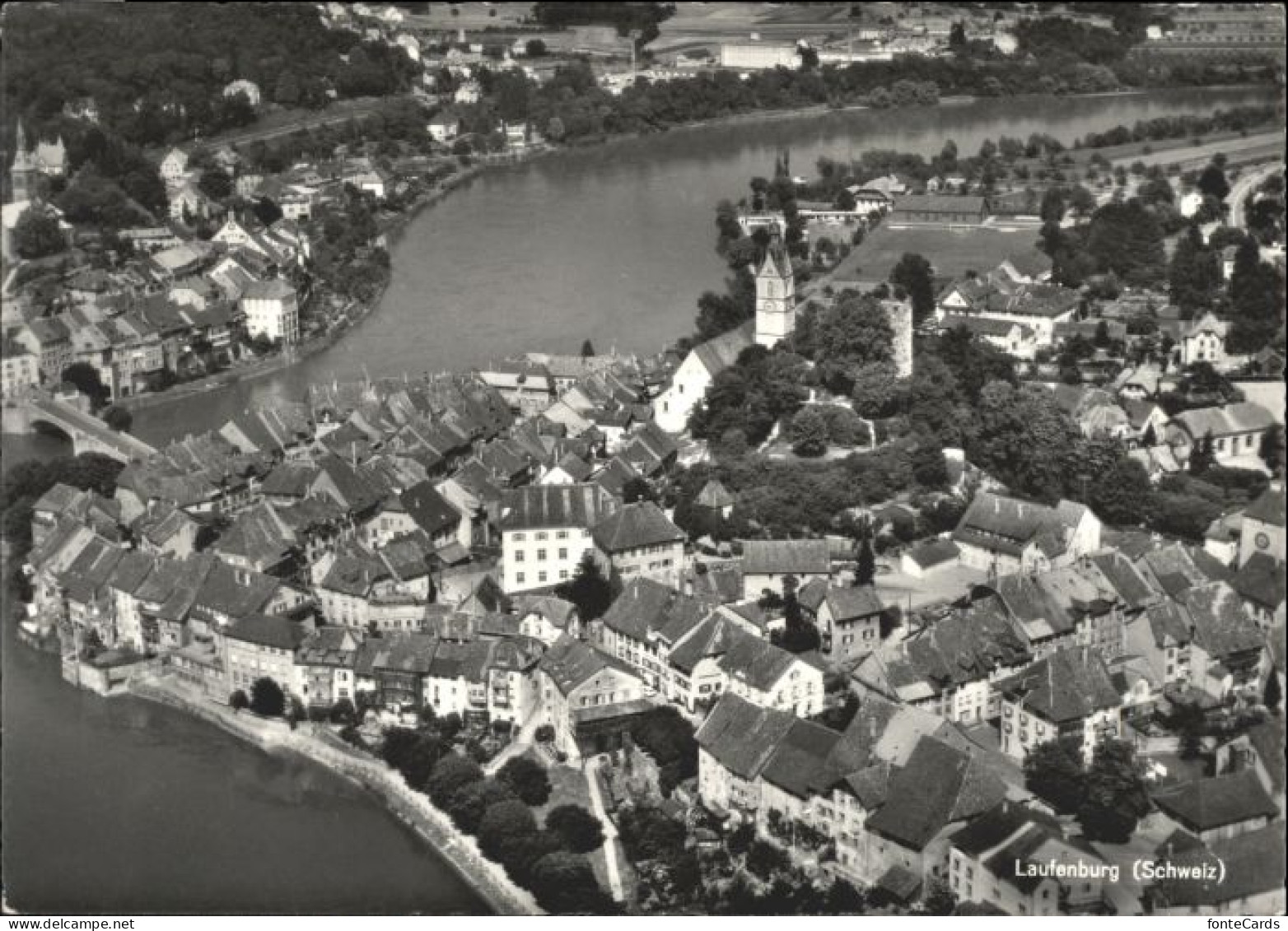 Laufenburg AG Laufenburg Fliegeraufnahme