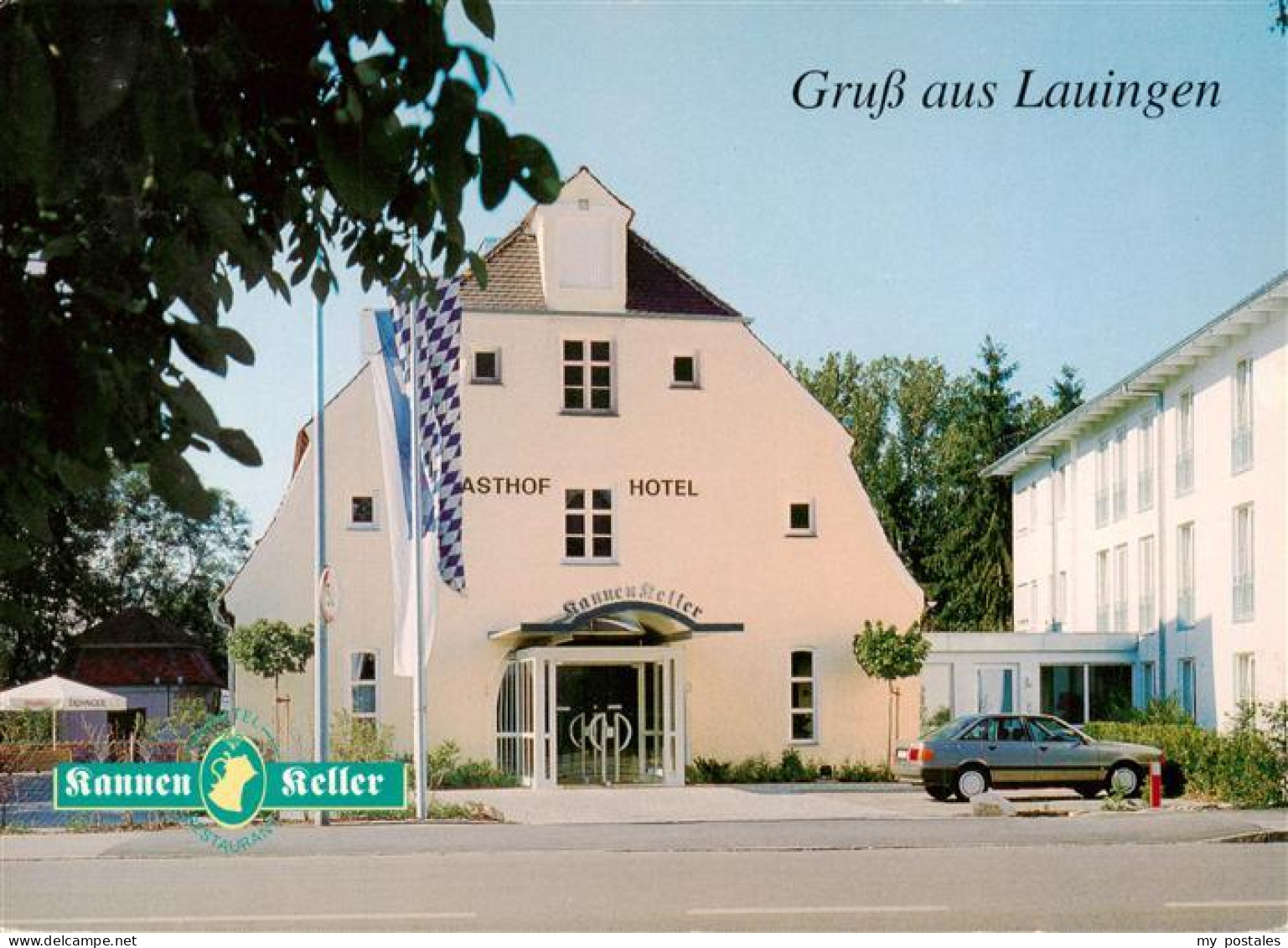 Lauingen Donau Bayern Kannen-Keller Asthof Hotel-Restaurant Dillinger-Strasse Ba