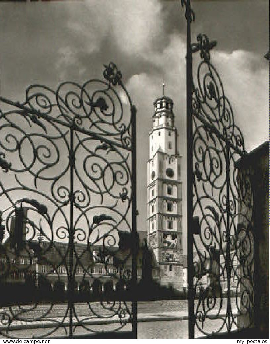 Lauingen Donau Lauingen Schimmelturm x 1962