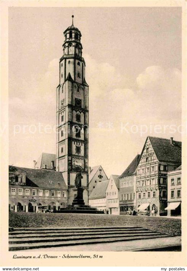 Lauingen Donau Schimmelturm