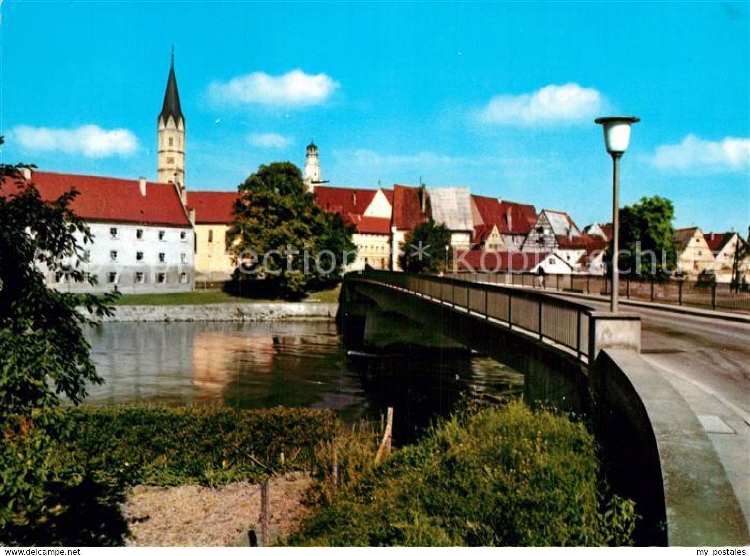 Lauingen Donau Teilansicht
