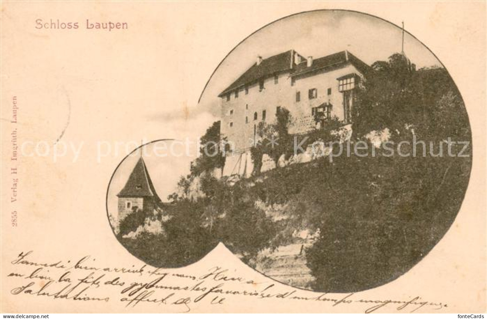 Laupen BE Schloss Laupen