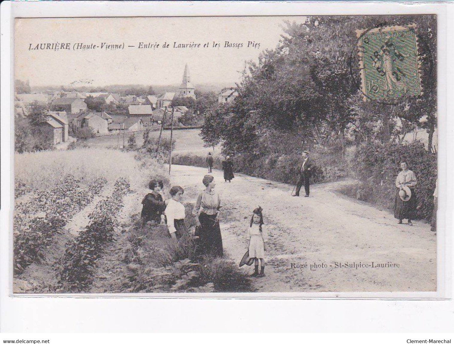 LAURIERE: entrée de laurière et les basses pies - très bon état