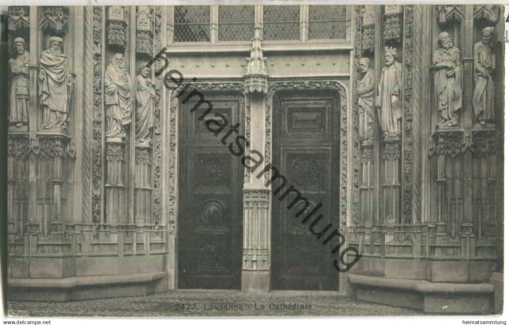Lausanne - La Cathedrale - Edition Louis Burgy Lausanne