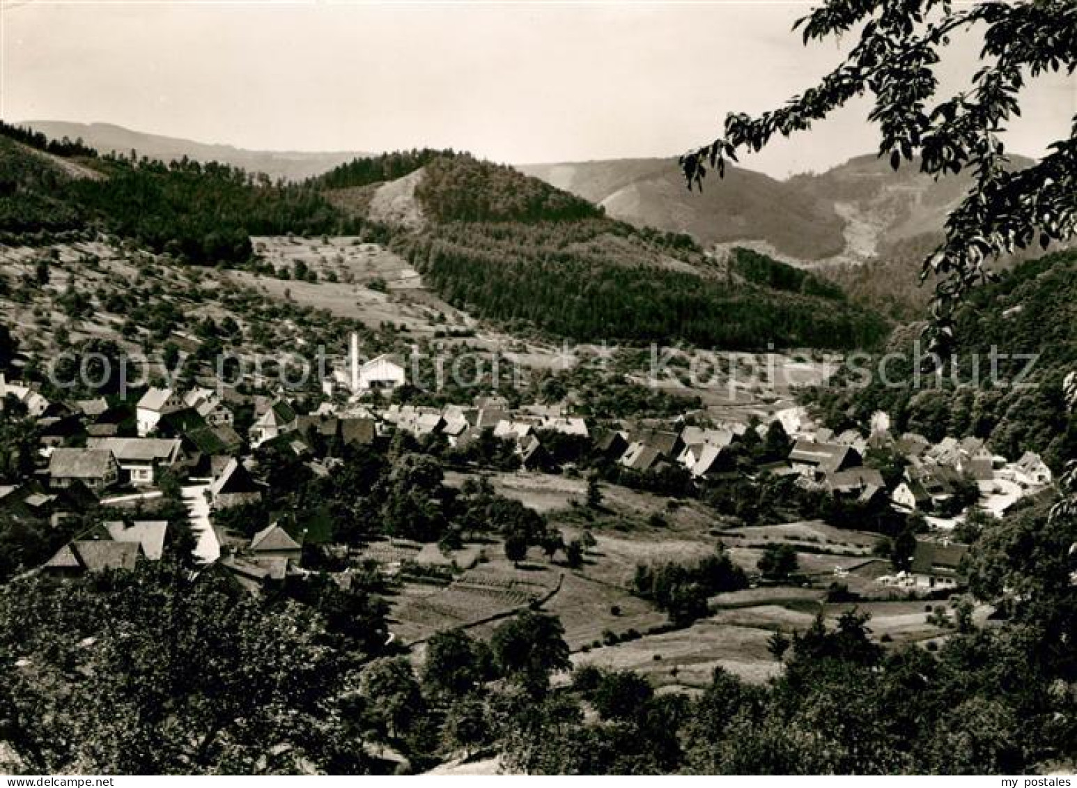 Lautenbach Gernsbach Panorama