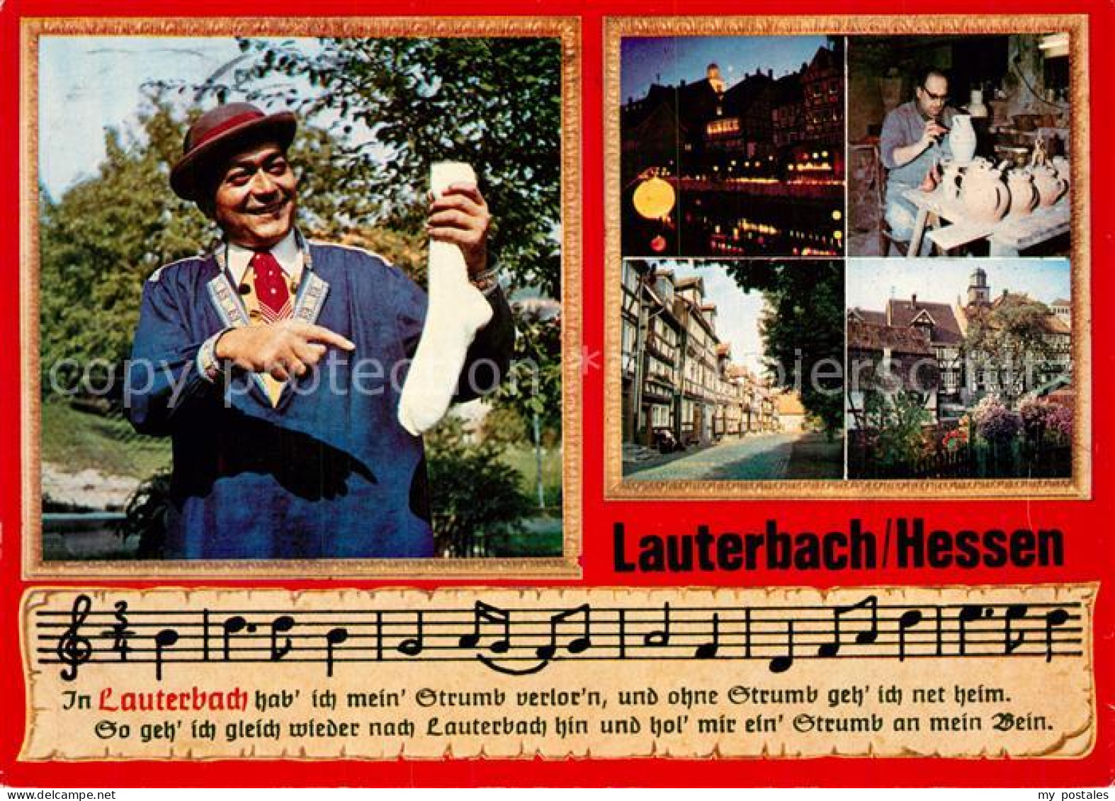 Lauterbach Hessen Lied In Lauterbach hab ich mein Strumb verlorn