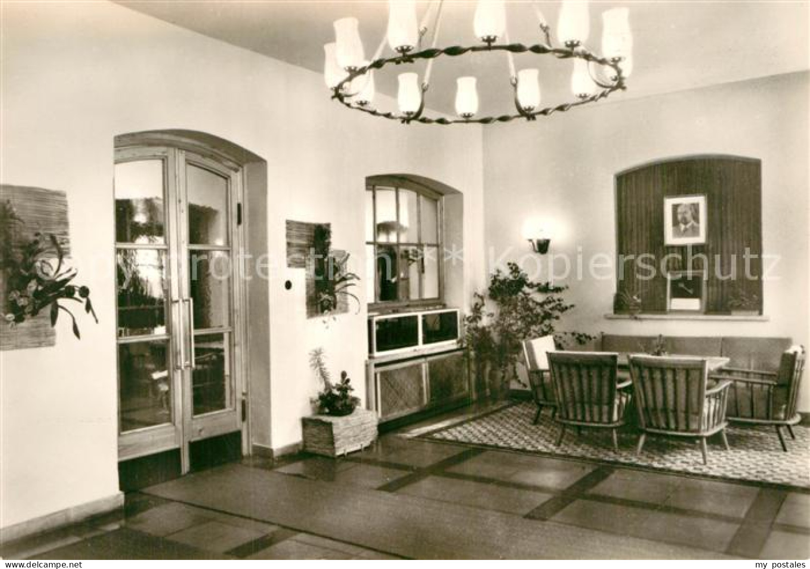 Lauterbach Ruegen Erholungsheim Haus Goor Eingangshalle