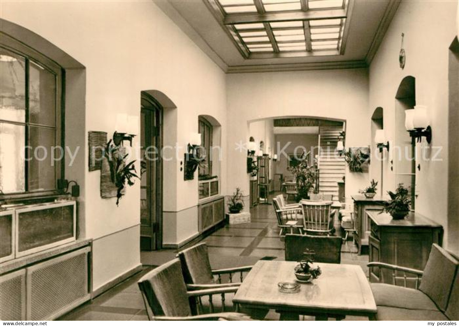 Lauterbach Ruegen Erholungsheim Haus Goor Wandelhalle