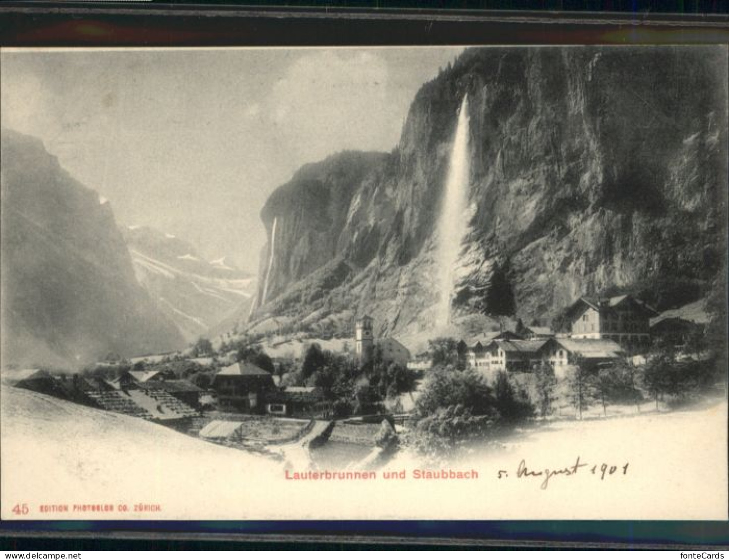 Lauterbrunnen BE Lauterbrunnen Staubbach